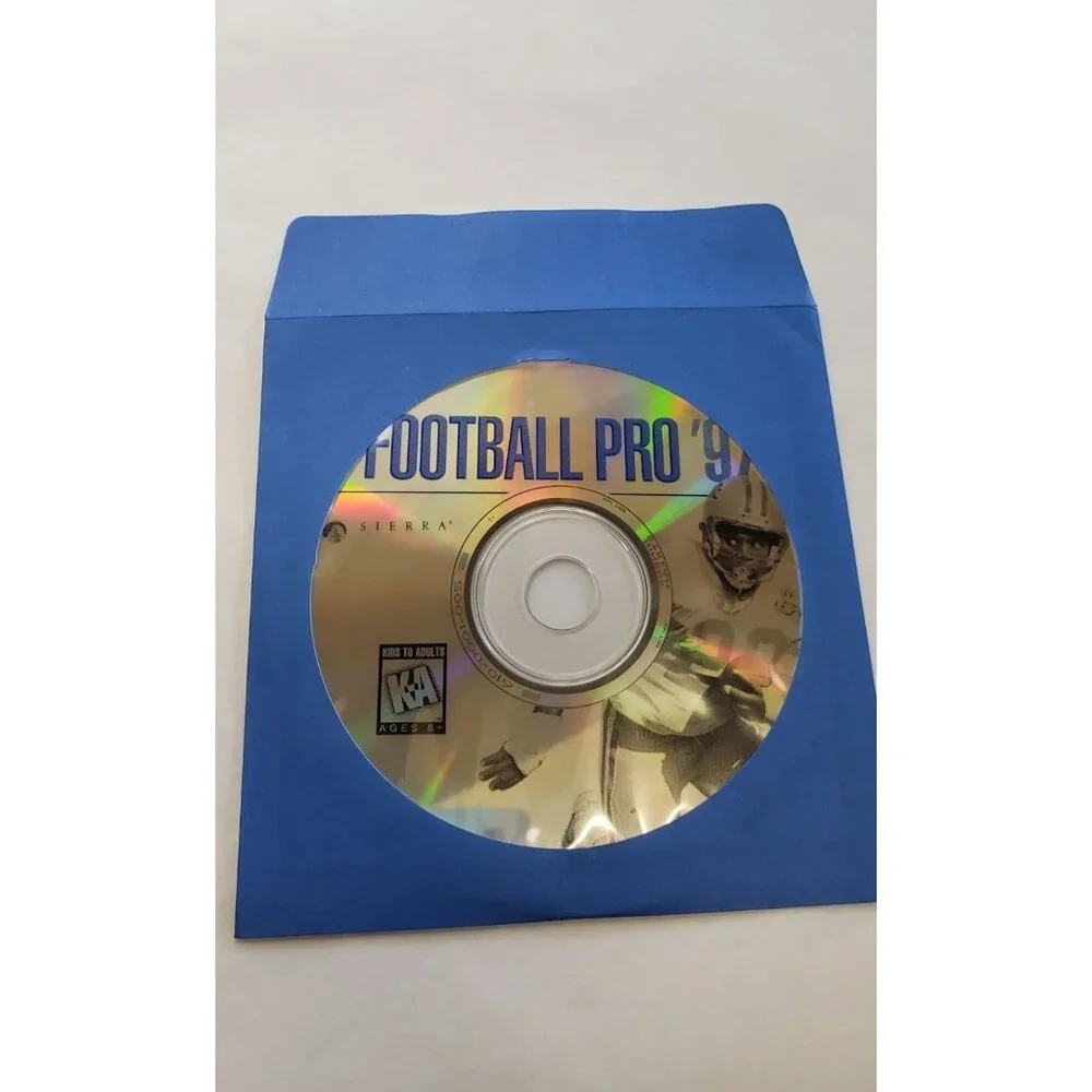 Football Pro 97 NFL PC Game CD-ROM 1996 Sierra - DISC ONLY!